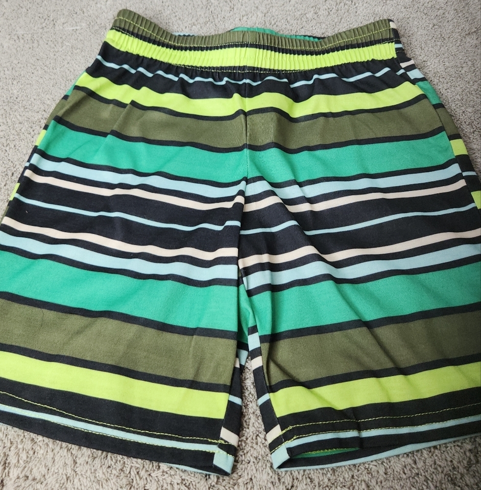 Boy's Striped Short - Green & Assorted Colors - Cat & Jack - S (6/7)
